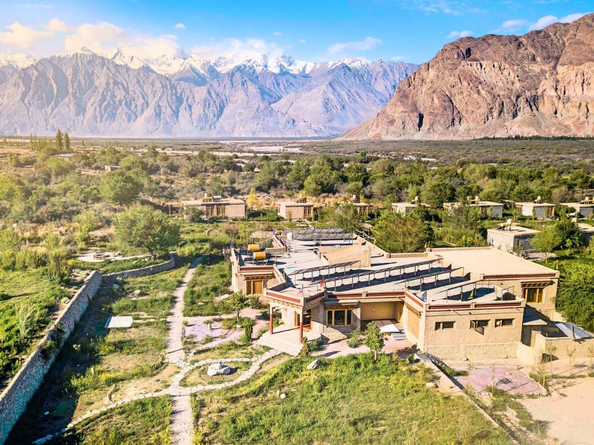 Lchang Nang Retreat-The House Of Trees-Nubra Valley Hotel Sumur Exterior foto