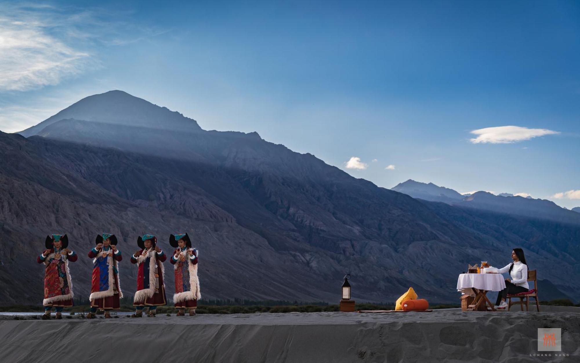 Lchang Nang Retreat-The House Of Trees-Nubra Valley Hotel Sumur Exterior foto