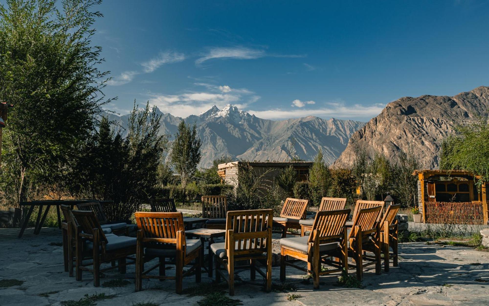 Lchang Nang Retreat-The House Of Trees-Nubra Valley Hotel Sumur Exterior foto